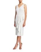 Cascading Ruffle Sheath