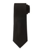 Solid Satin Dress Tie