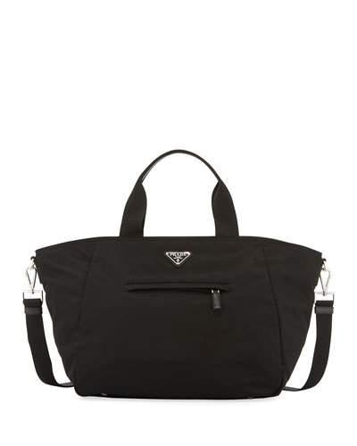 Nylon Zip Top Handle Bag