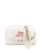 Bisou Flamingo Faux-fur