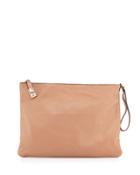 Leather Wristlet/clutch Bag,