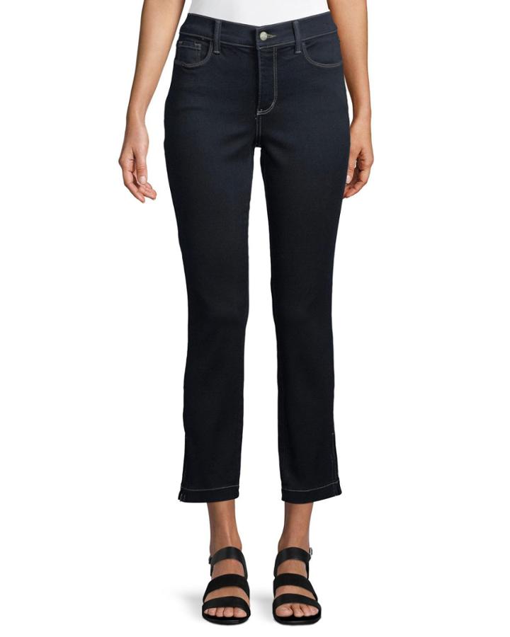 Lisa Zip-cuff Ankle Jeans