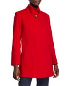 Wool Stand-collar Car Coat