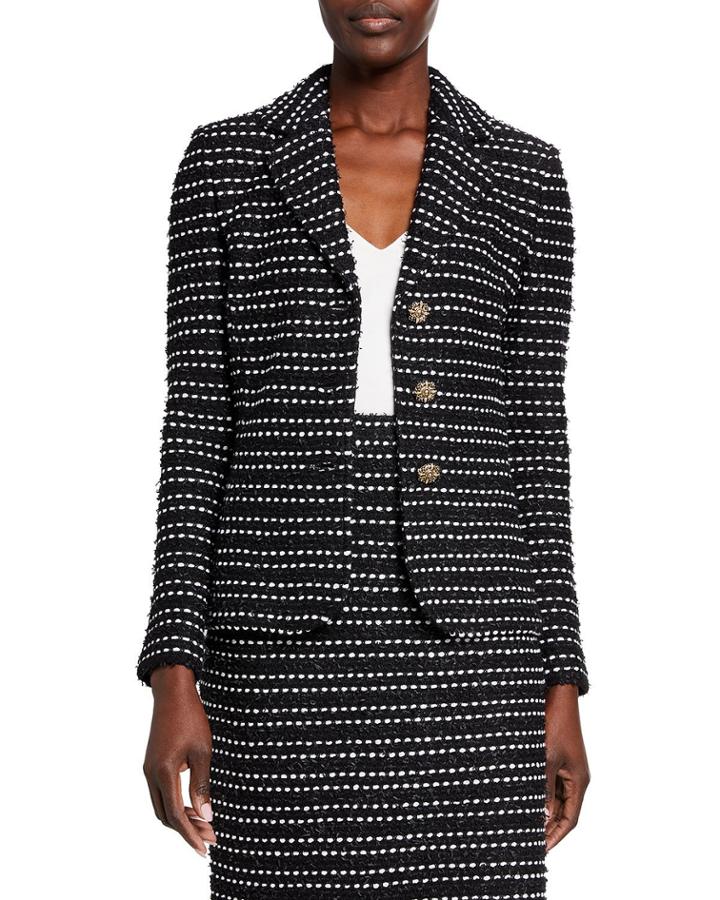 Tweed Wool-blend Blazer