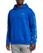 Men's Contrast Pullover Hoodie