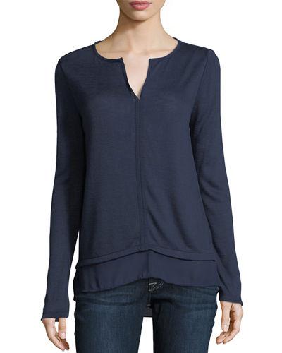 Center-seamed Top
