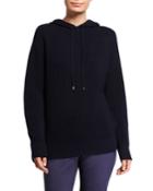 Ribbed Wool Hooded