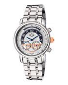 44mm Montreux Men's Stainless Steel Chronograph Watch,