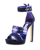 Kathleen Suede Ankle-wrap