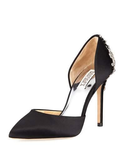 Karma Satin D'orsay Evening Pump