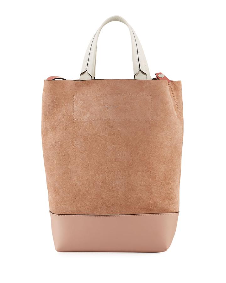 Walker Sling Suede Bucket Bag