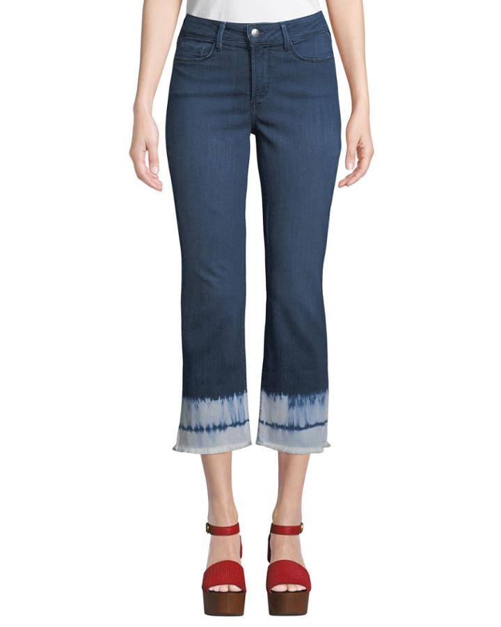 Billie Tie-dye Ankle Boot-cut Jeans