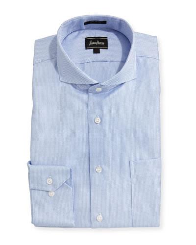 Classic-fit Regular Finish Textured Dress
