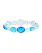 Rock Candy Mixed-stone Bangle In Island
