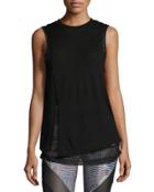 Interval Double-layer Tank, Black