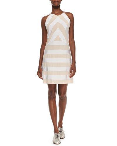 Sleeveless Ribbon Dress W/