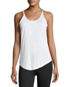 Scoop-neck Slub Basic Camisole