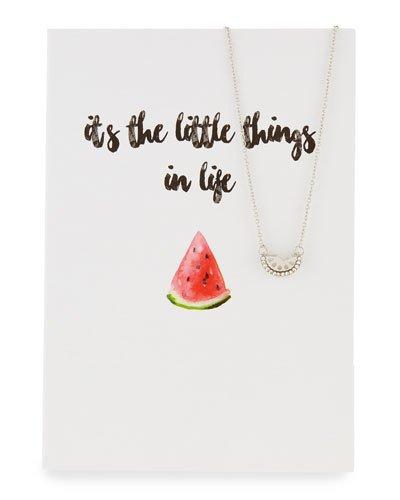 Watermelon Necklace With Card