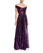 Tolinda Off-the-shoulder Gown