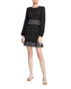 Printed Paneled Waist