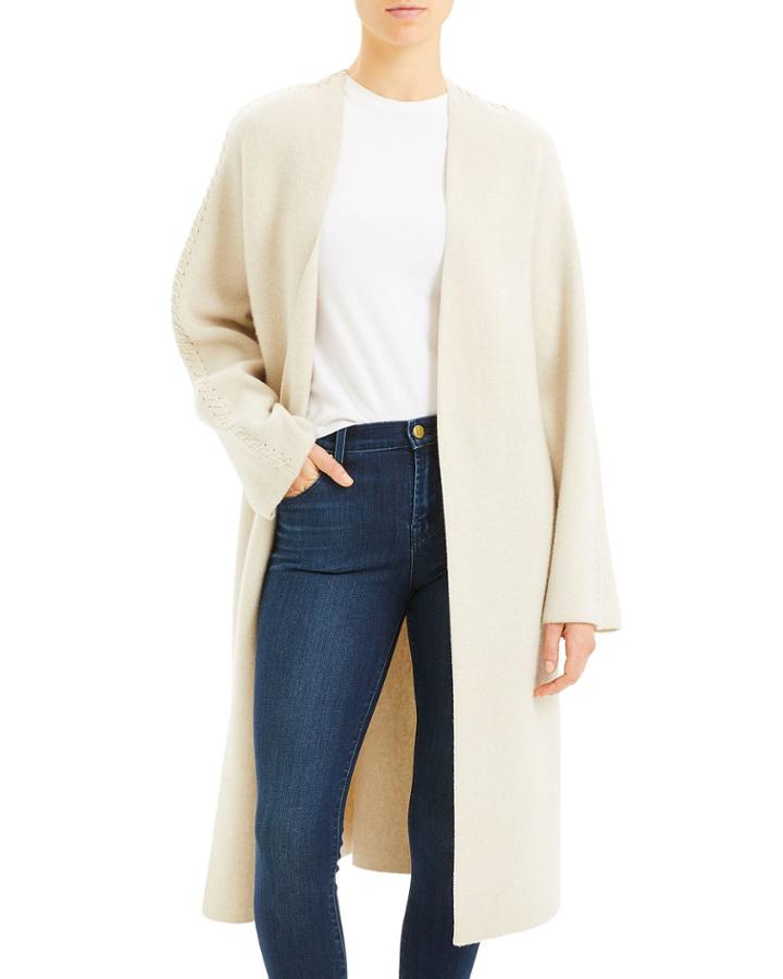 Whipstitch Wool-cashmere Coat