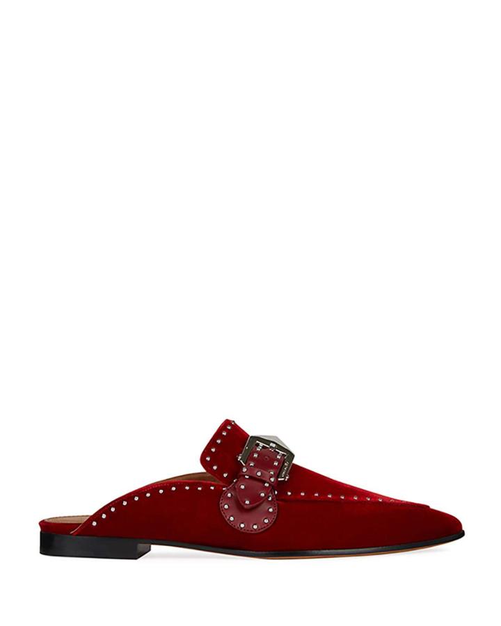 Elegant Studded Velvet