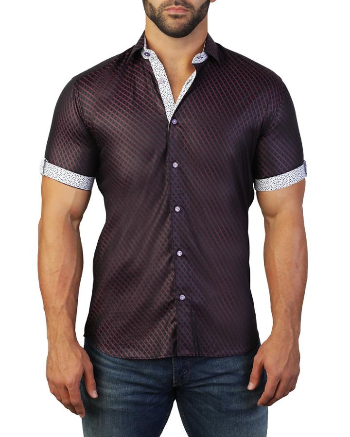 Men's Galileo Zigzag Short-sleeve