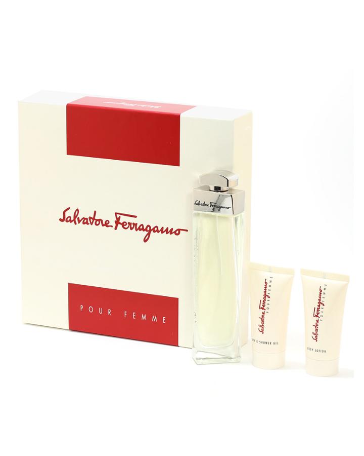Ferragamo Femme For Ladies 3-piece Gift