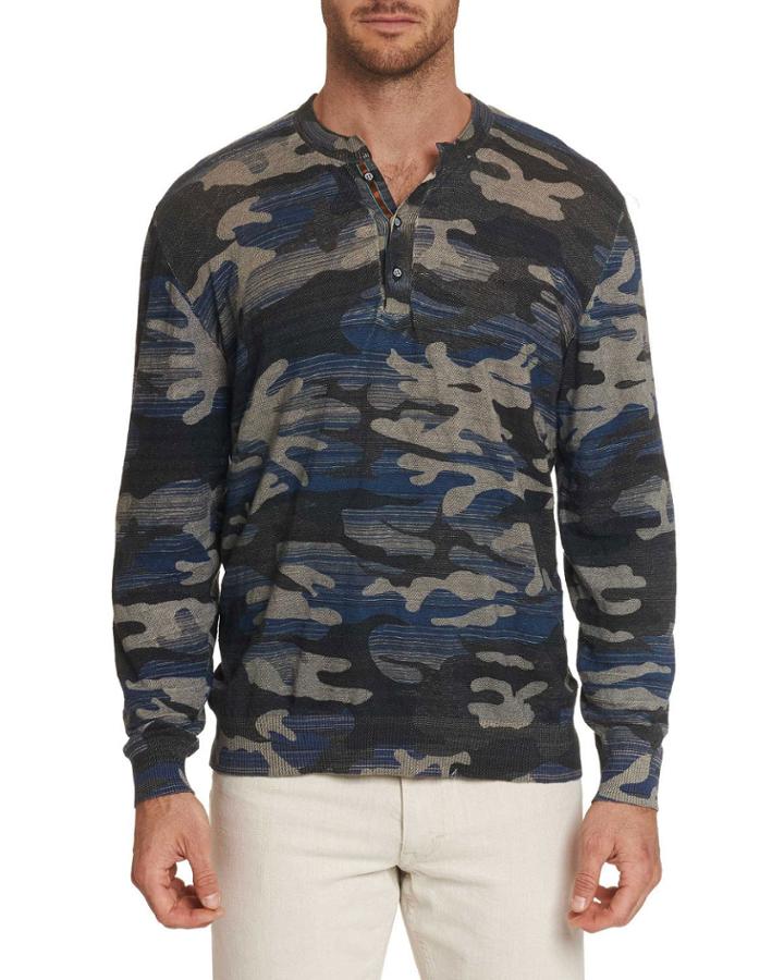 Men's Jaxen Long-sleeve Henley T-shirt