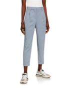 Cropped Skinny Trousers