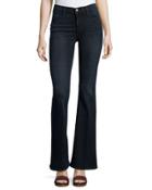 Wide-flare Jeans, Dark Navy