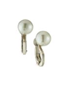 8mm Pearl Clip-on Earrings