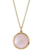 18k Lollipop&reg; Pink Opal Pendant Necklace