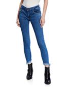 Low-waist Freebird Ii Frayed Jeans