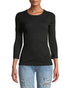 Heritage 3/4-sleeve Ribbed Tee
