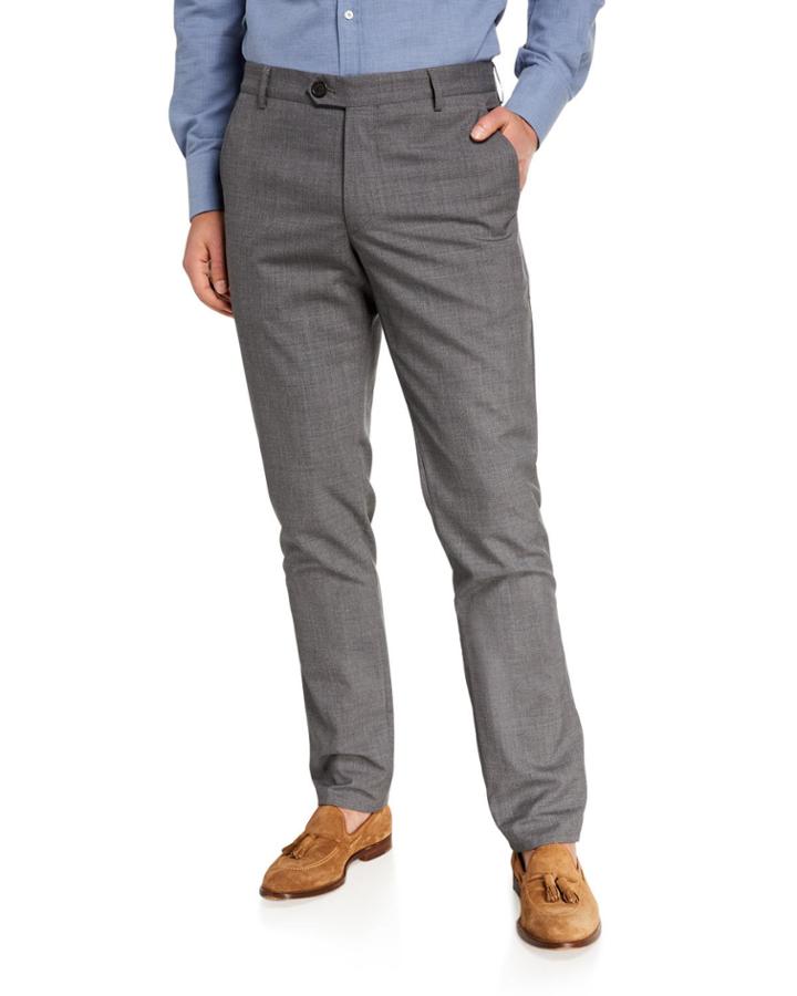 Men's Wool Trousers