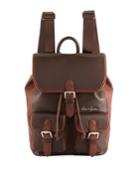 Men's Alondra Leather Rucksack Backpack