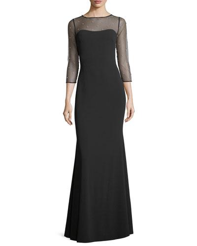 Bead-embellished Yoke
