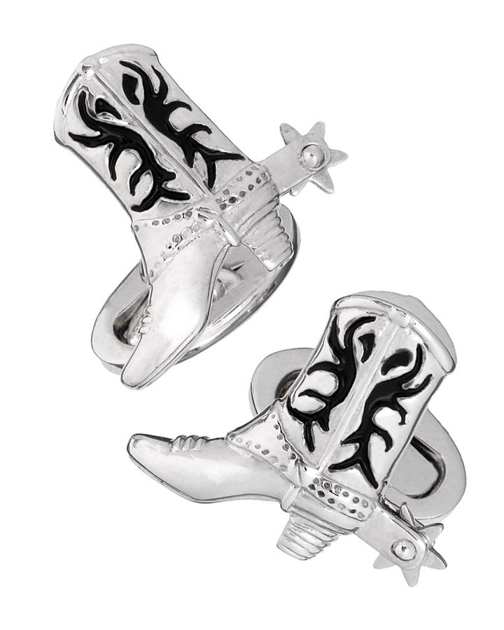 Silver Cowboy Boot Cuff