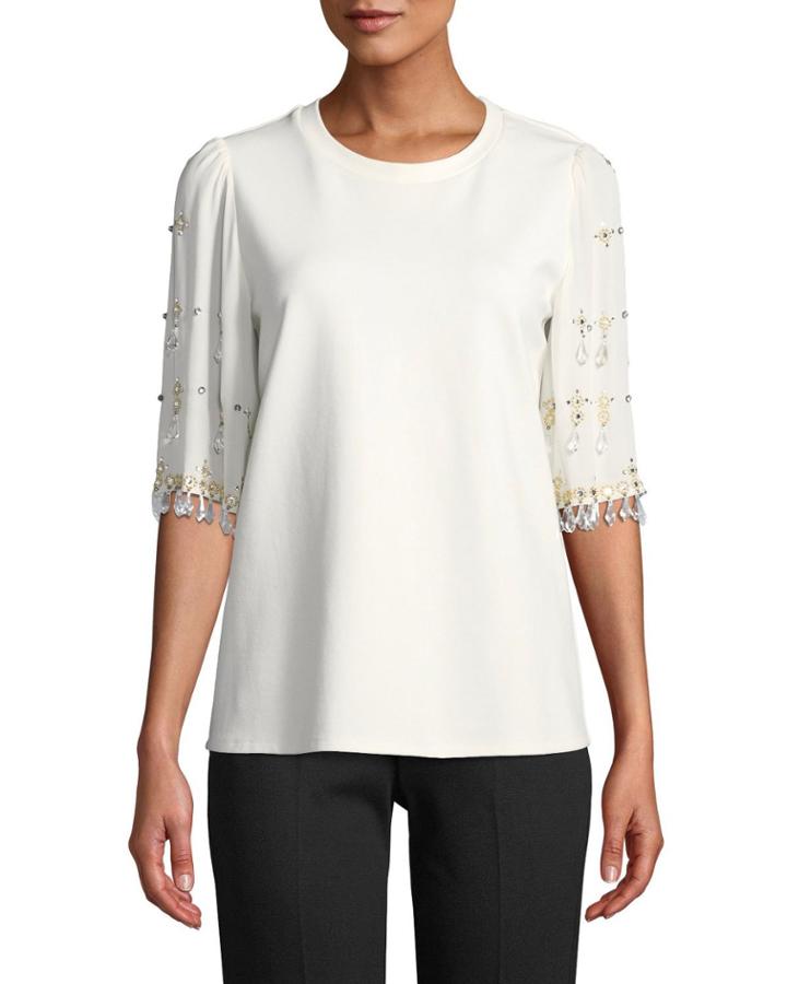 Daria Blouse With Embellished