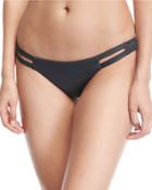 Neutra Strappy-side Swim Bottom, Charcoal