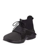 The Trainer Hi Sneakers, Black