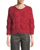 Piuma-leaf 3/4-sleeve