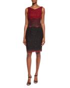 Roxie Iridescent Tweed & Lace