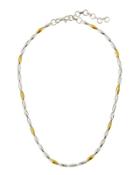 Wheat Two-tone Beaded Necklace,