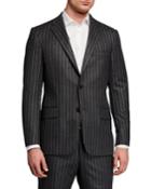 Men's Classic-fit Striped Wool Two-piece