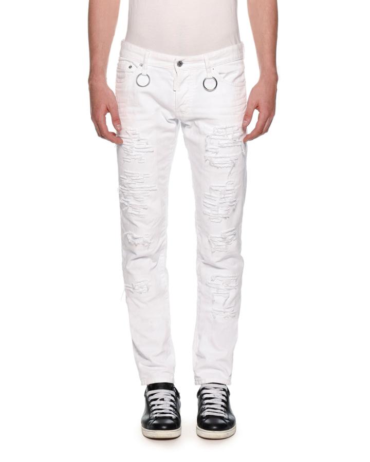 Men's Slim Ripped Jeans
