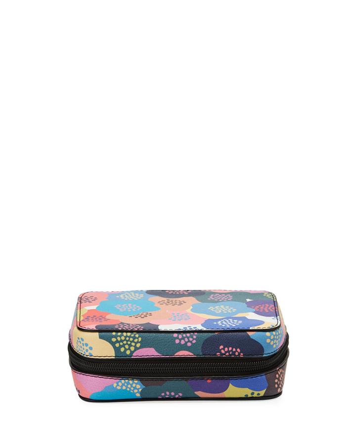 Printed Zip-around Jewelry Box