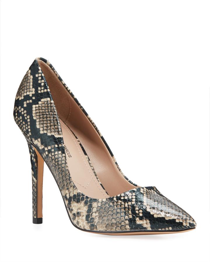 Prestige Snake-print Pumps