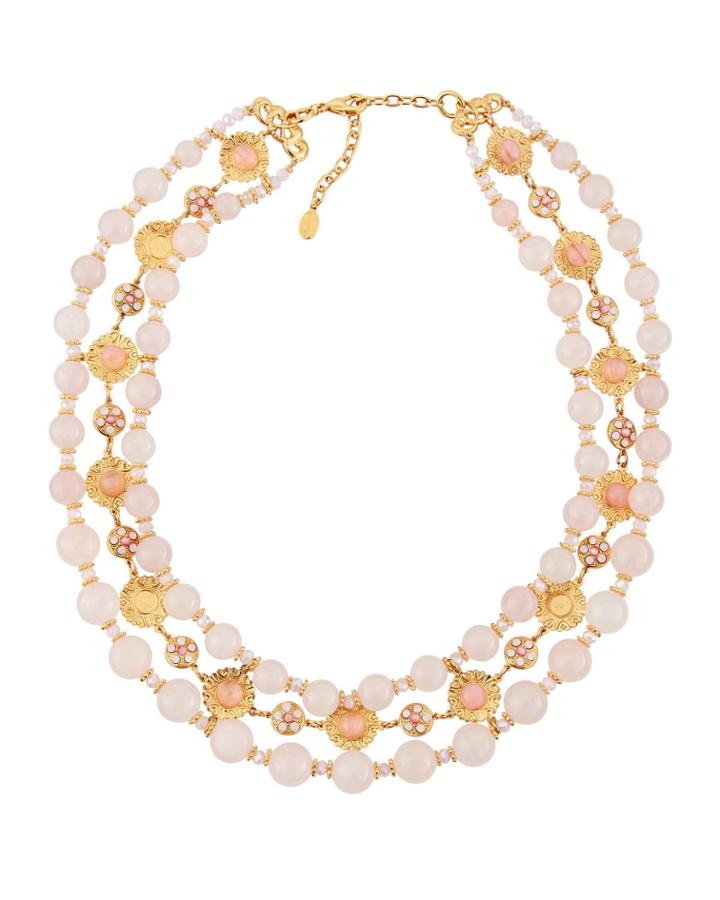 Triple-strand Collar Necklace